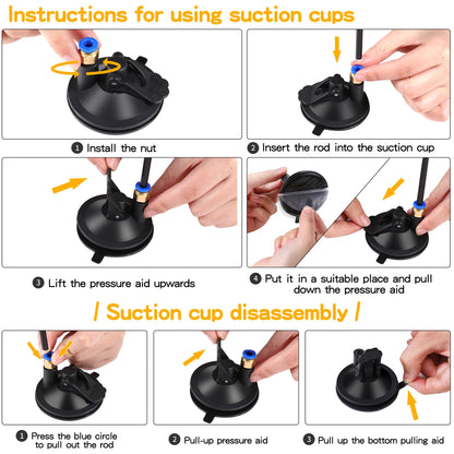 Interactive cat wand toy hanging door attachment