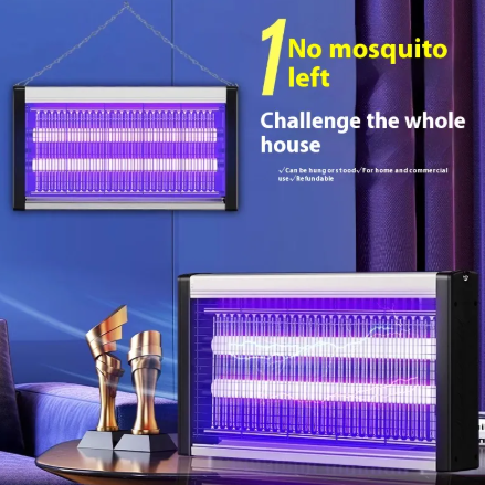 Lámpara Mata Moscas y Mosquitos Eléctrica para Interiores